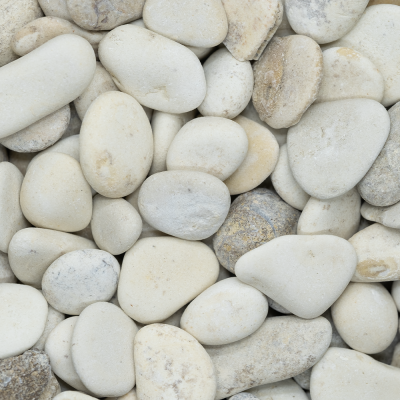 DECONATURE Галька речная светлая 